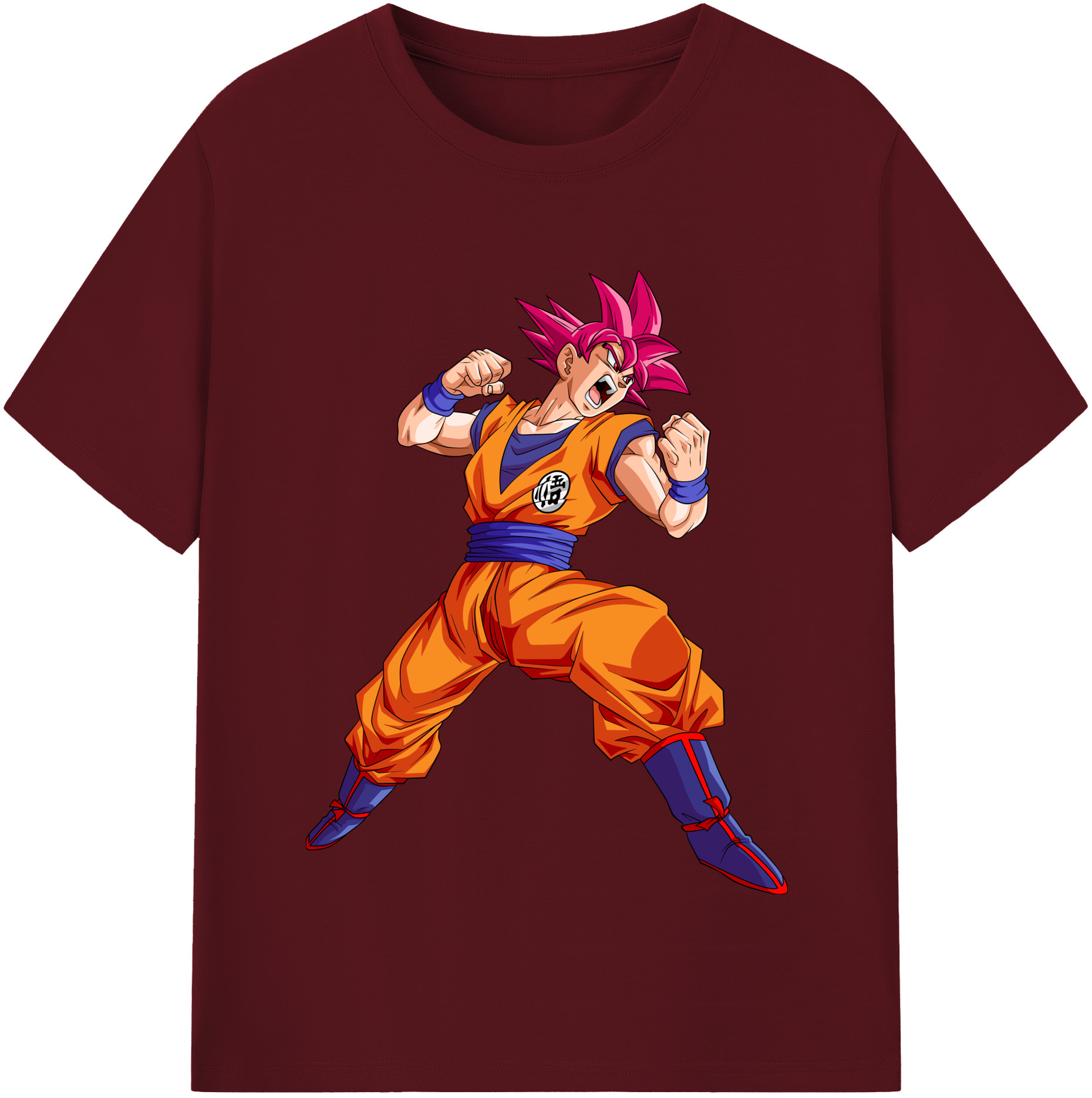（画像用） ドラゴンボール 孫悟空（そん ごくう）Son Goku カカロット DRAGON BALL Kakarotto 綿100％半袖Tシャツ（フロントプリント）